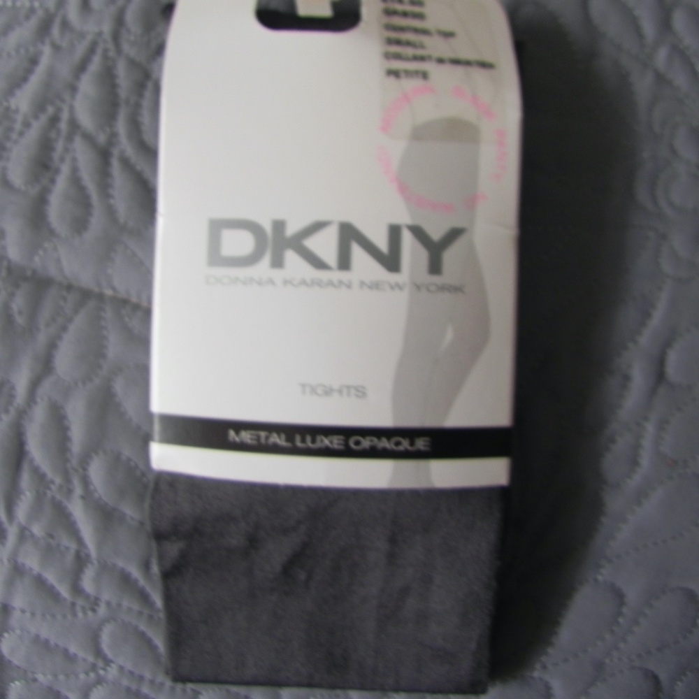 DKNY TIGHTS METAL LUXE OPAQUE  SMALL